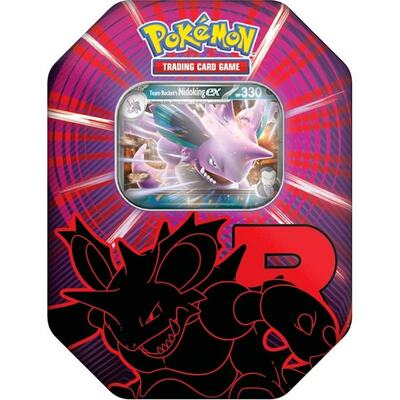 Pokémon: Team Rocket‘s Nidoking ex Tin