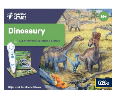 Kúzelné čítanie – Dinosaury (SK) - súprava elektronickej ceruzky a knihy