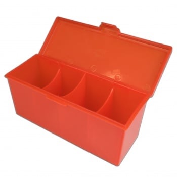Storage Box Blackfire 4-Compartment RED