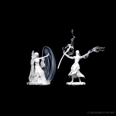 D&D Nolzur's Marvelous Miniatures - Elf Female Wizard