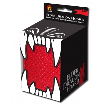 Kožená krabička Legion - Elder Dragon Hoard červená