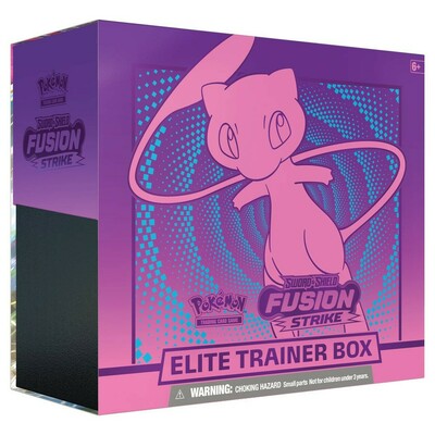 Pokémon: Fusion Strike Sword and Shield 8 Elite Trainer Box