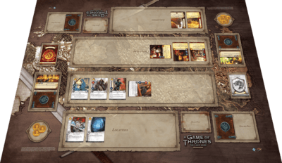 Westeros Two-Player Playmat: A Game of Thrones LCG (2nd)