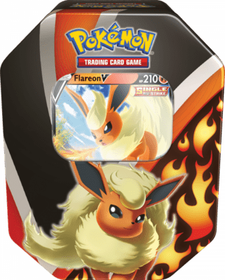 Pokémon Flareon V - Eevee's Evolutions Tin