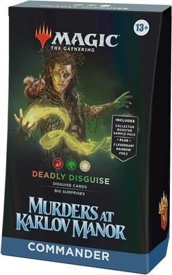 Murders at Karlov Manor Commander Deck - Deadly Disguise - Magic: The Gathering