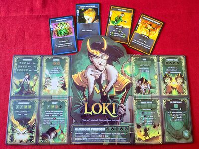 Dice Throne Marvel 4-Hero Box (Scarlet Witch, Thor, Loki, Spider-Man)