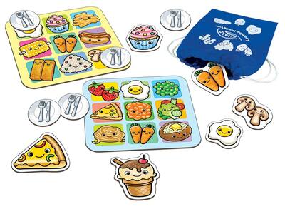 Zábavné jedlo (Fun Food Bingo)