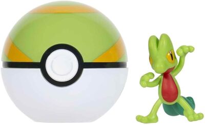 Figúrka Pokémon - Pokéball Treecko