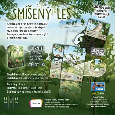 Smíšený les: Pomezí (rozšírenie)