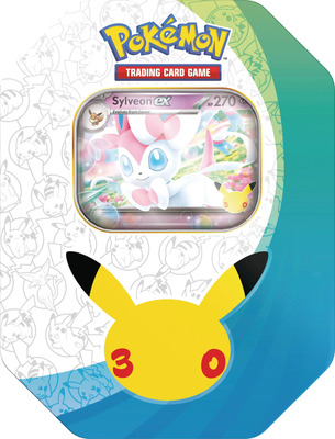 Pokémon: 30th Celebration Tin - Sylveon ex 