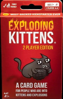 Exploding Kittens: 2 player edition