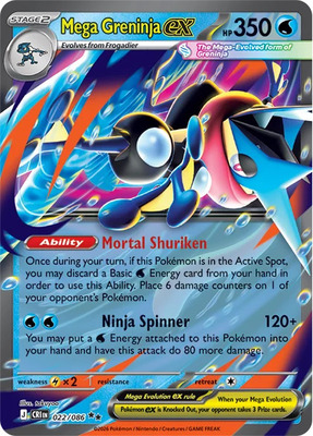 Pokémon: Mega Greninja ex Premium Collection