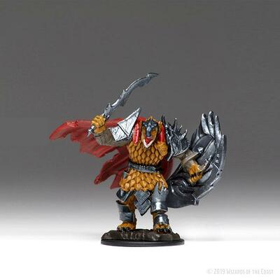 D&D Icons of the Realms Premium Figure - Dragonborn Male Fighter
