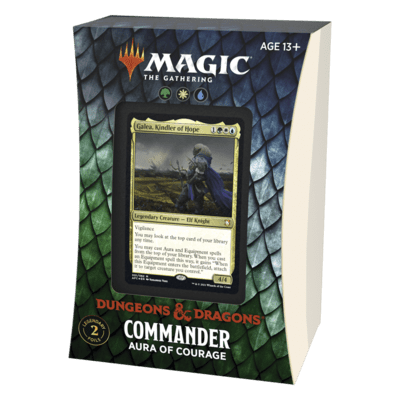 Adventures in the Forgotten Realms Commander Deck: Aura of Courage - Magic: The Gathering