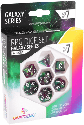 Kocky Gamegenic RPG set Galaxy Series AURORA (7ks)