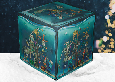 Adventný kalendár 2025 Chessex Holiday Calendar