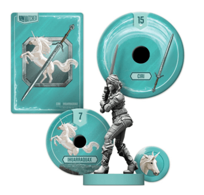 Unmatched Witcher - Steel & Silver