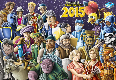 Brettspiel Adventskalender 2015 