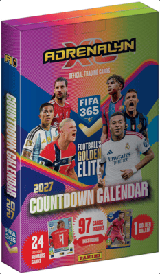 Panini FIFA 365 Adrenalyn Countdown Calendar 2027 (adventný kalendár)