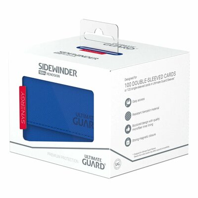 Krabička na karty Ultimate Guard SideWinder 100+ XenoSkin Synergy BLUE/RED