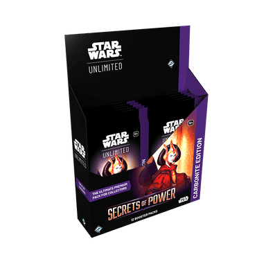 Star Wars: Unlimited - Secrets of Power Carbonite Booster Box (12 boostrov)