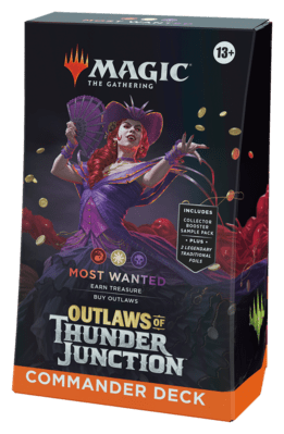 Outlaws of Thunder Junction Commander Deck - Most Wanted - Magic: The Gathering