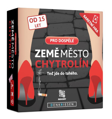 Země město chytrolín CZ: Pro dospělé - karetní hra