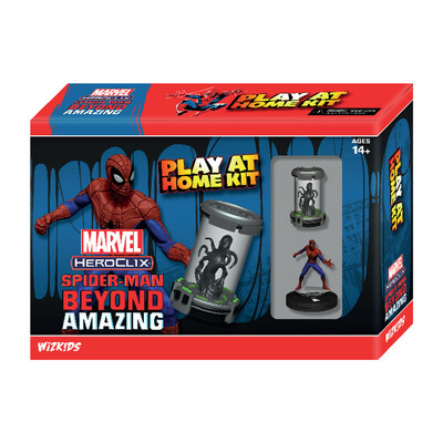 HeroClix Marvel: Spider-Man Beyond Amazing Play at Home Kit Peter Parker