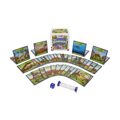 Brainbox Dinosaurs EN (v kocke, v kostce)