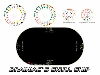 Heroclix: Brainiac Skull Ship