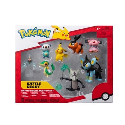 Figúrka Pokémon Battle Figure Set 8-pack