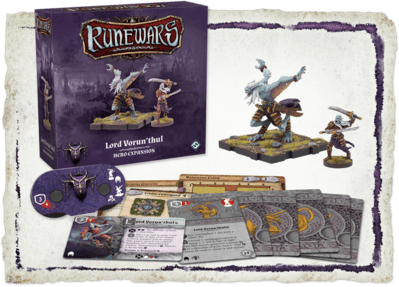 Lord Vorun’thul Hero Expansion: (Runewars Miniatures Game)