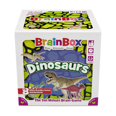 Brainbox Dinosaurs EN (v kocke, v kostce)