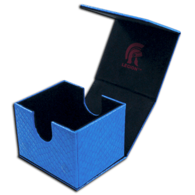 Kožená krabička Legion Dragon Hide Hoard plus modrá