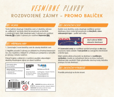 Vesmírné plavby - Rozdvojené zájmy (mini rozšírenie)