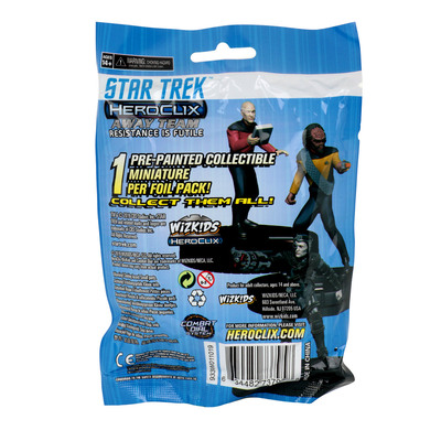Heroclix  Star Trek Away Team: The Next Generation Resistance is Futile - Booster Pack
