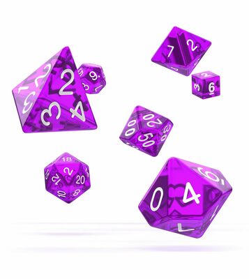 Kocky Oakie Doakie RPG set Translucent - Purple (7ks)