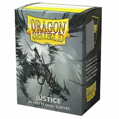 Obaly Dragon Shield Standard Sleeves - Matte Dual Justice (100 Sleeves)