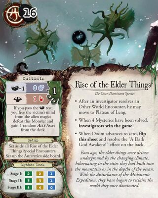 Eldritch Horror: Mountains of Madness exp.