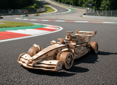 3D puzzle Pretekárska formula