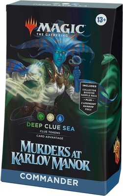Murders at Karlov Manor Commander Deck - Deep Clue Sea - Magic: The Gathering