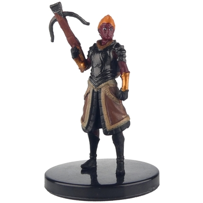 Dungeons & Dragons - Icons of the Realms Miniatures: #16 Fire Genasi Fighter (Fangs and Talons)