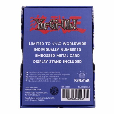Yu-Gi-Oh!: Blue Eyes White Dragon - Limited Edition Card Collectibles