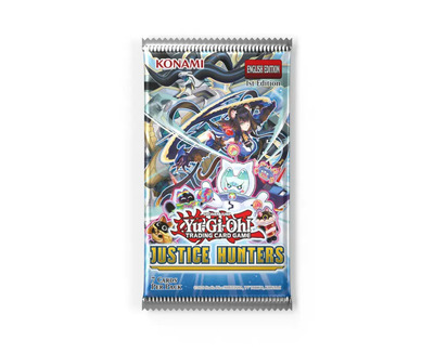 Yu-Gi-Oh! Justice Hunters booster pack