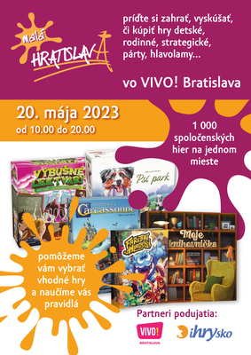malá HRAtislava 2023 - vstupenka