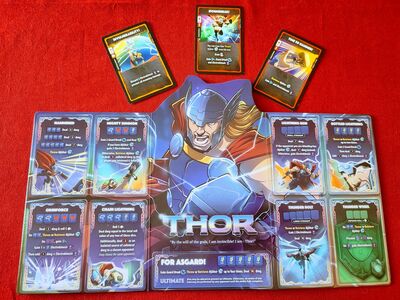Dice Throne Marvel 4-Hero Box (Scarlet Witch, Thor, Loki, Spider-Man)