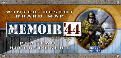 Memoir '44 -  Winter/Desert board map