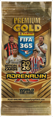 Panini FIFA 365 25/26 Adrenalyn GOLD PACKET