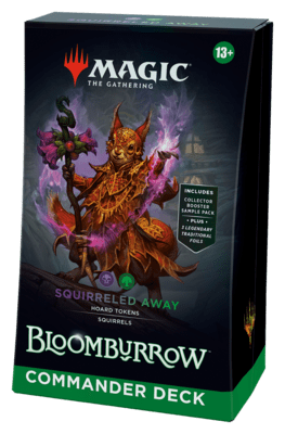 Bloomburrow Commander Deck - Squirreled Away - Magic: The Gathering