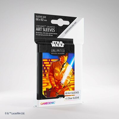 Obaly Gamegenic Star Wars: Unlimited Art Sleeves LUKE SKYWALKER (60 + 1 ks)